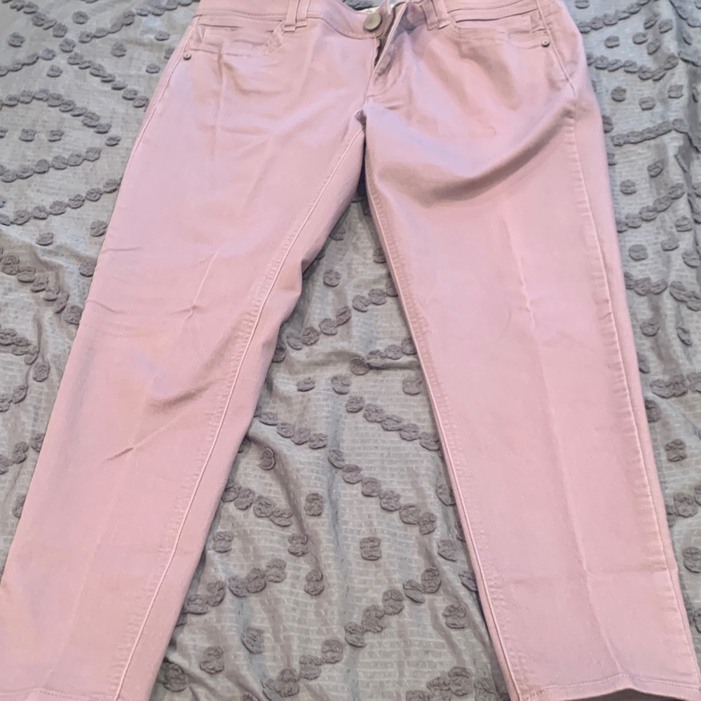 Democracy Blush Ankle Pants